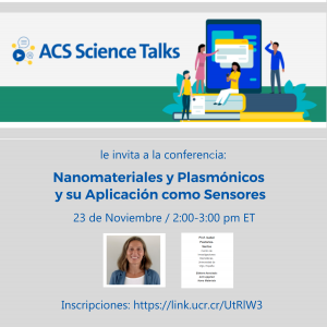 Conferencia: Nanomateriales y Plasmónicos y su Aplicación como Sensores